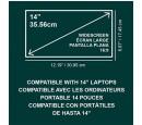 FILTRO DE PRIVACIDAD P/LAPTOP TARGUS 14.1" (ASF141W9USZ)